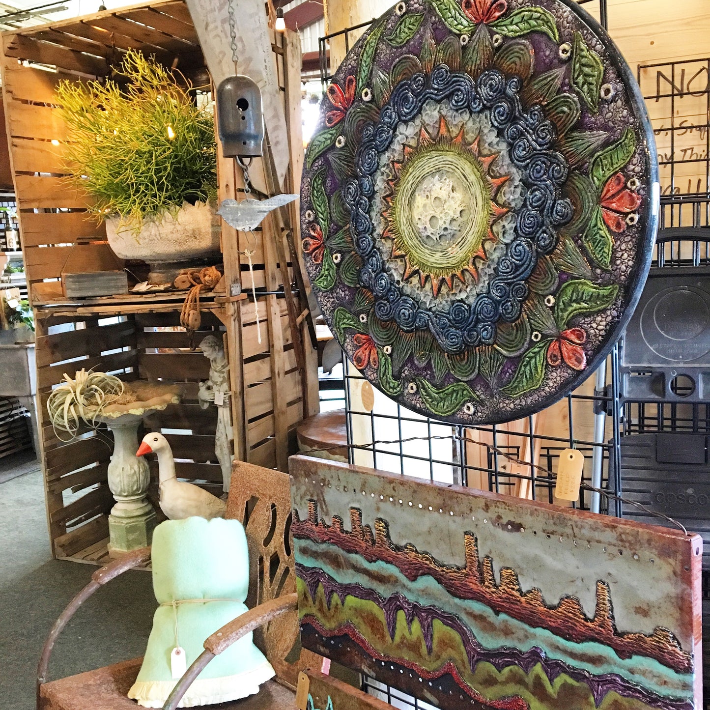 A) Mandala: "Elements of Life"