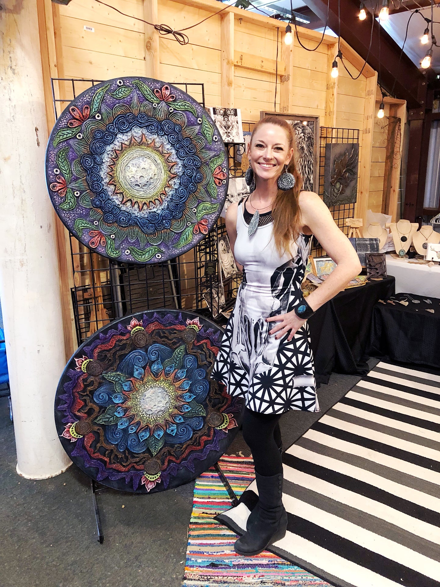 A) Mandala: "Elements of Life"