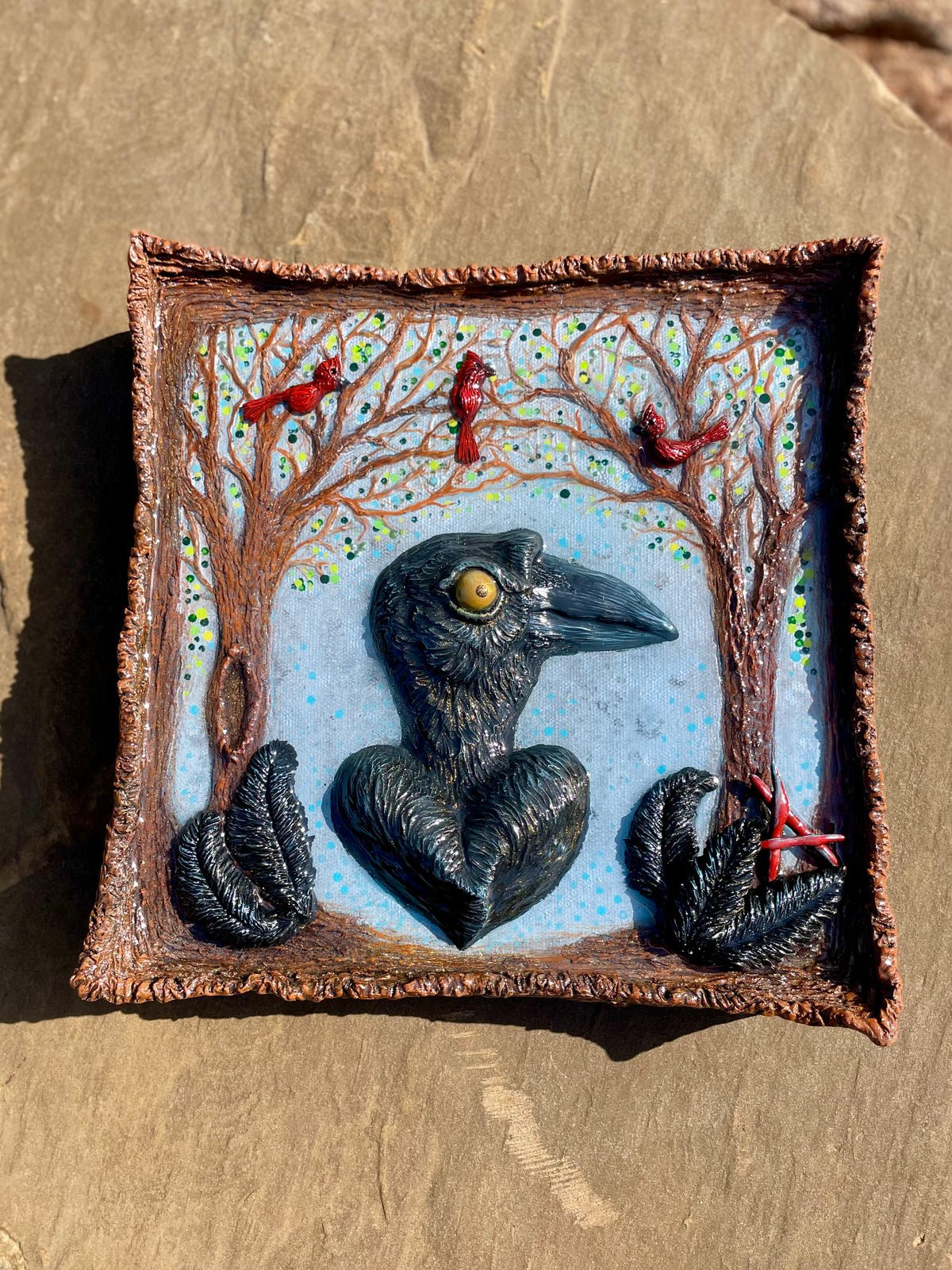 1) “I HEART CROWS”