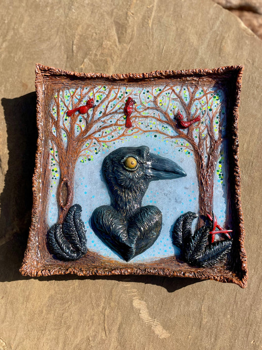 1) “I HEART CROWS”