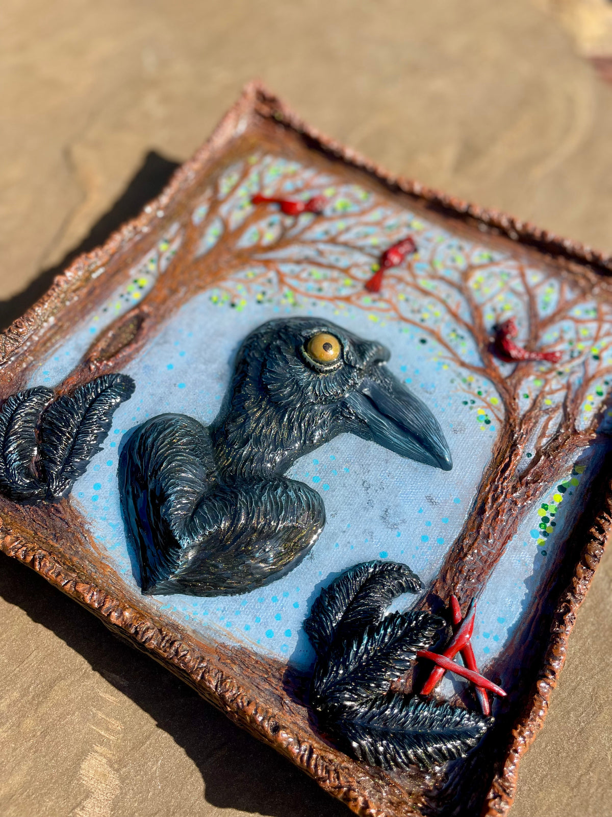 1) “I HEART CROWS”