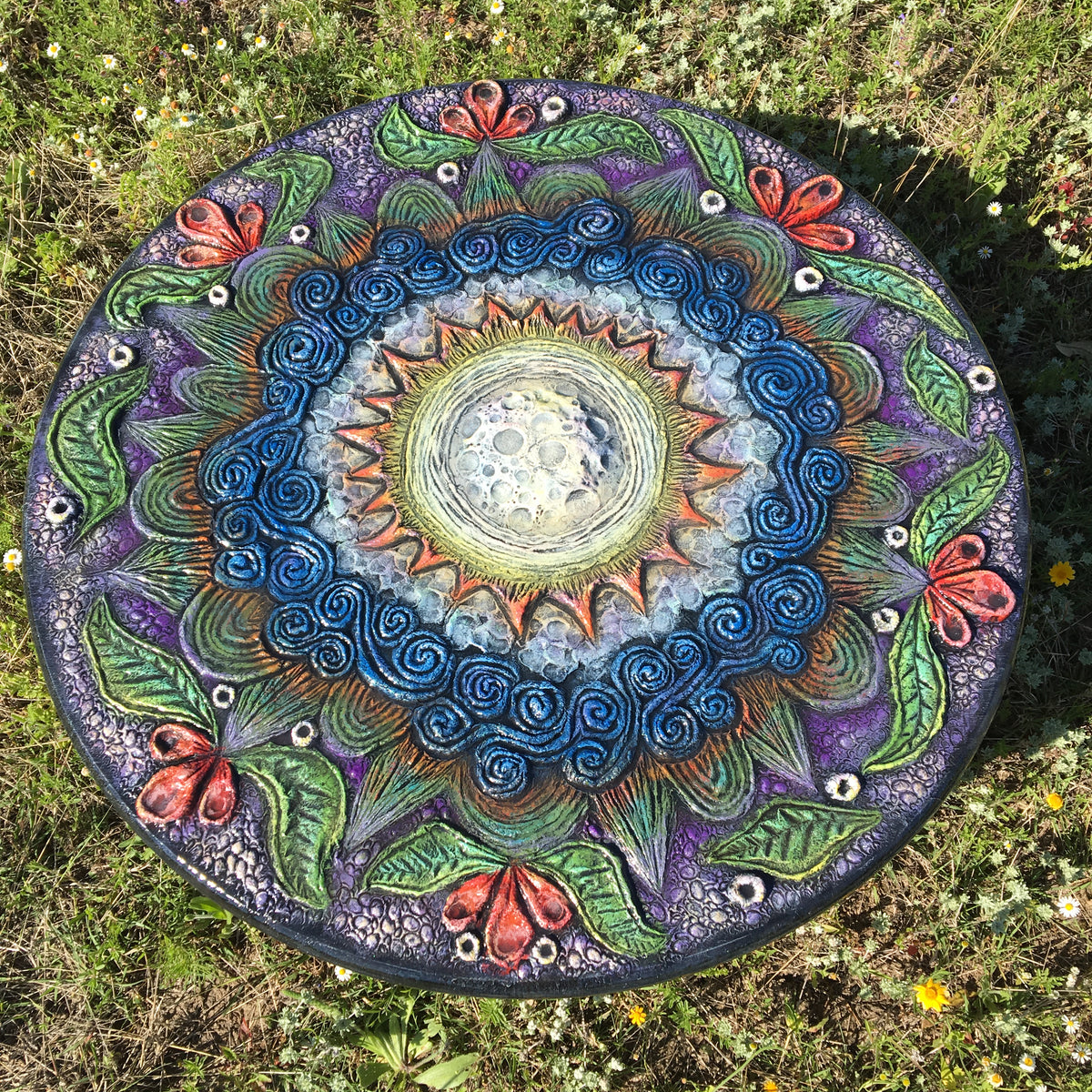 A) Mandala: "Elements of Life"